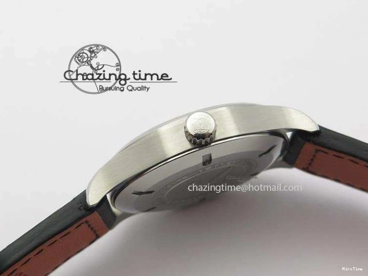 MIROTIME 0305 Mark XVIII IW327002 SS Mk Maker Best Edition White Dial On Black Leather Strap A SunProtective 7298